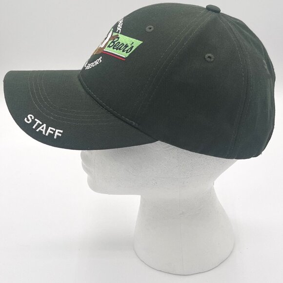 YOGI BEAR Jellystone Park Camp Resort Employee STAFF Hat/ Cap Adult Adjustable - Picture 2 of 5